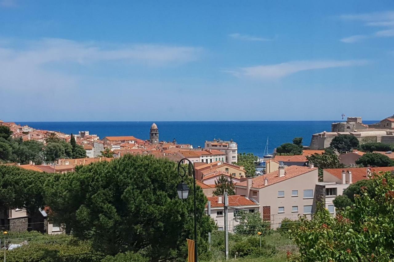 3Amb31 - Studio Pour 3 Personnes Avec Magnifique Vue Sur La Baie Collioure Exterior foto